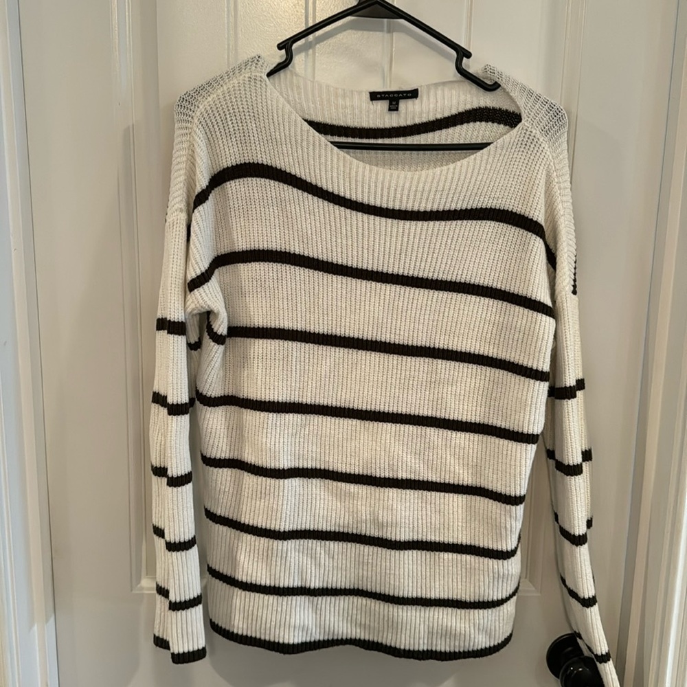 Staccato striped sweater